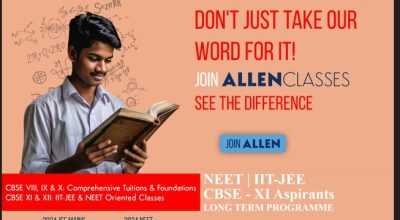 Don’t just take our word for it! Join ALLEN Class
