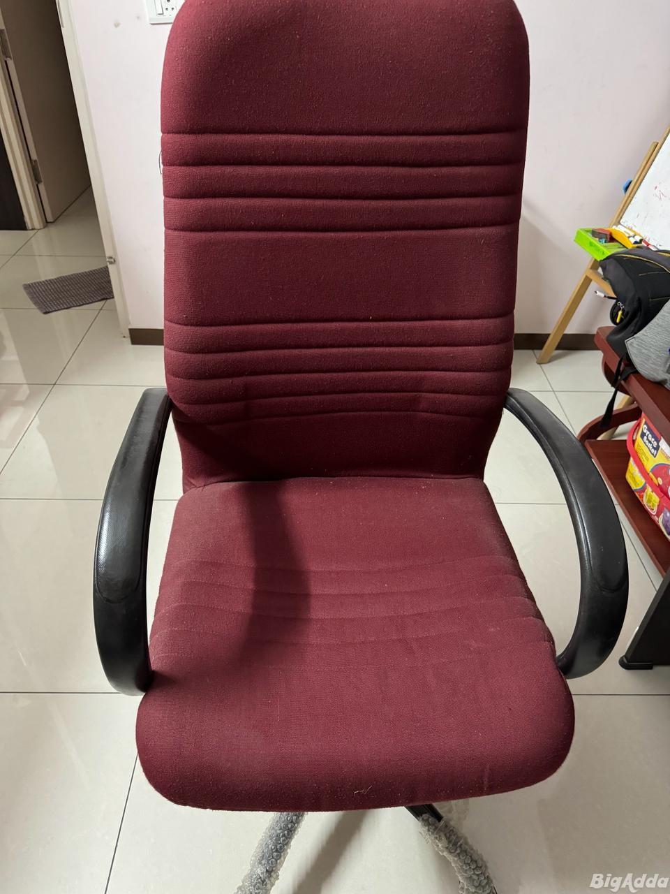 Study Table and rolling chair