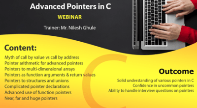 Learn Advanced Pointers in C In Sunbeam Institute