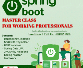 Spring Boot Masterclass for Working Professionals