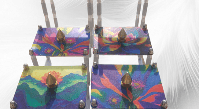 Divine Gopura Mandapam ( Idol Pooja Stand) Top Mul