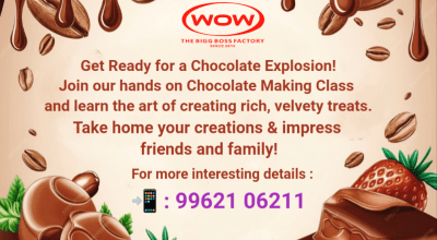 CHOCOLATE MAKING CLASS