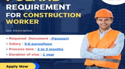 Poland Requirement For Construction Worker