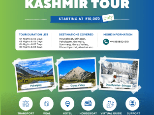 Discover Jammu and Kashmir Tour packages with Wond