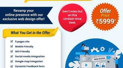 ✨”Special Deal: Premium website design Rs 5999