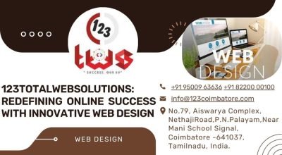 Website Design – Approach 123TWS CompanyCoimbatore