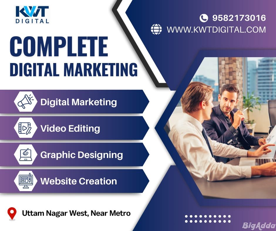 KWT Digital Marketing Institute in Uttam Nagar