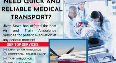 Jivan Sewa Air and Train Ambulance in Dibrugarh