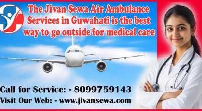 Jivan Sewa Air and Train Ambulance in Guwahati – B