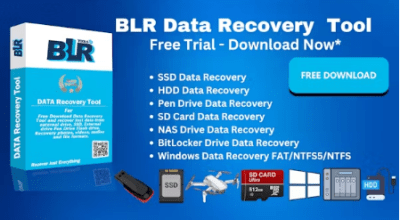 BLR Data Recovery Tool to Recover Data Easily