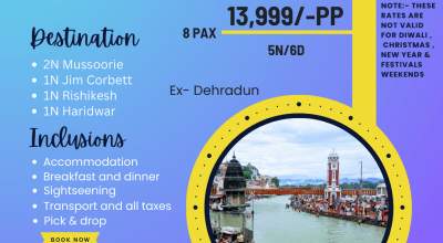 Beauty of Uttarakhand with Affordable Tour Package