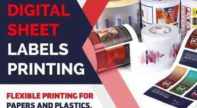 Sheet labels printing | Custom printed sheet label