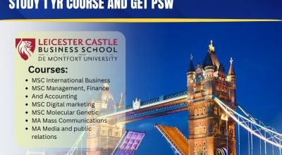 LOOKING TO STUDY & SETTLE IN UK