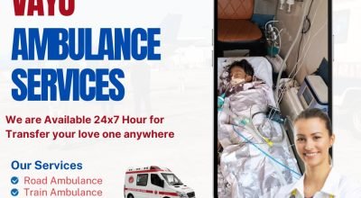 Vayu Air Ambulance Services in Patna – All Service