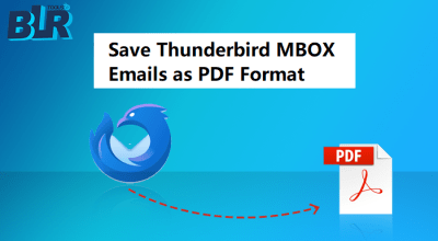BLR MBOX Converter: Export Thunderbird to PDF