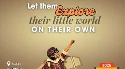 Let them Explore their little world on their own