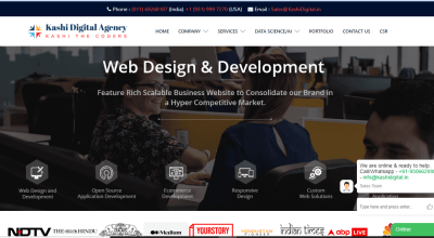 Kashi Digital Agency Pvt. Ltd. | Website Designing