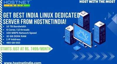 Get Best India Linux Dedicated Server Hostnetindia