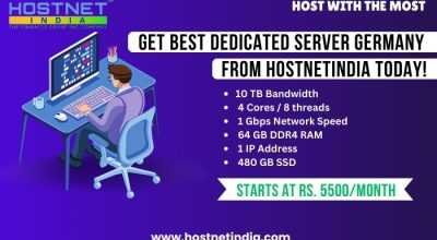 Get Best Dedicated Server in Germany Hostnetindia