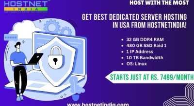 Get Best Dedicated Server USA from Hostnetindia