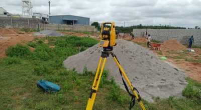 Land surveyors