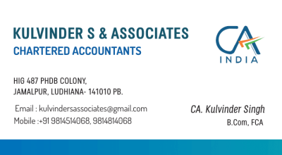 Chartered Accountants in Ludhiana (CA)