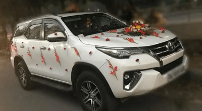 Fortuner booking for wedding price in jaipur