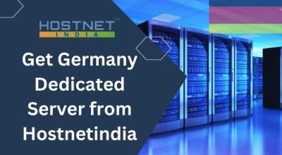 Get Germany Dedicated Server from Hostnetindia