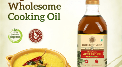 House Of Veda – Organic Mustard Oil 1L