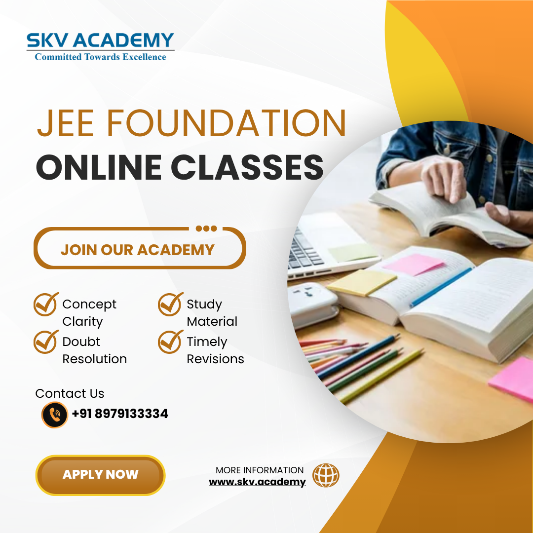 Best JEE foundation online classes in Lucknow