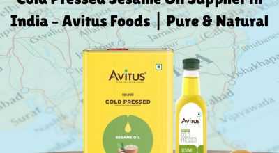 Cold Pressed Sesame Oil Supplier in India – Avitus