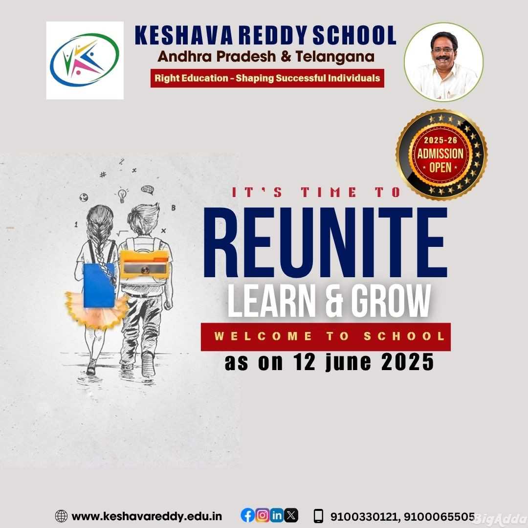 Mark your calendar — School reopens on 12 June 20