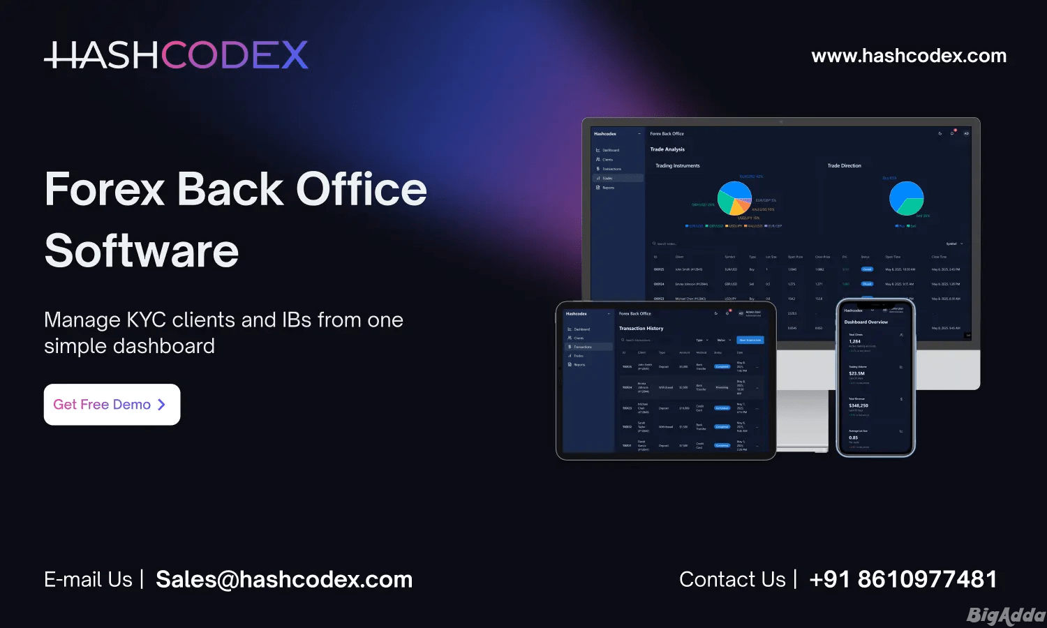 Upgrade Your Brokerage with Hashcodex FX Back Offi