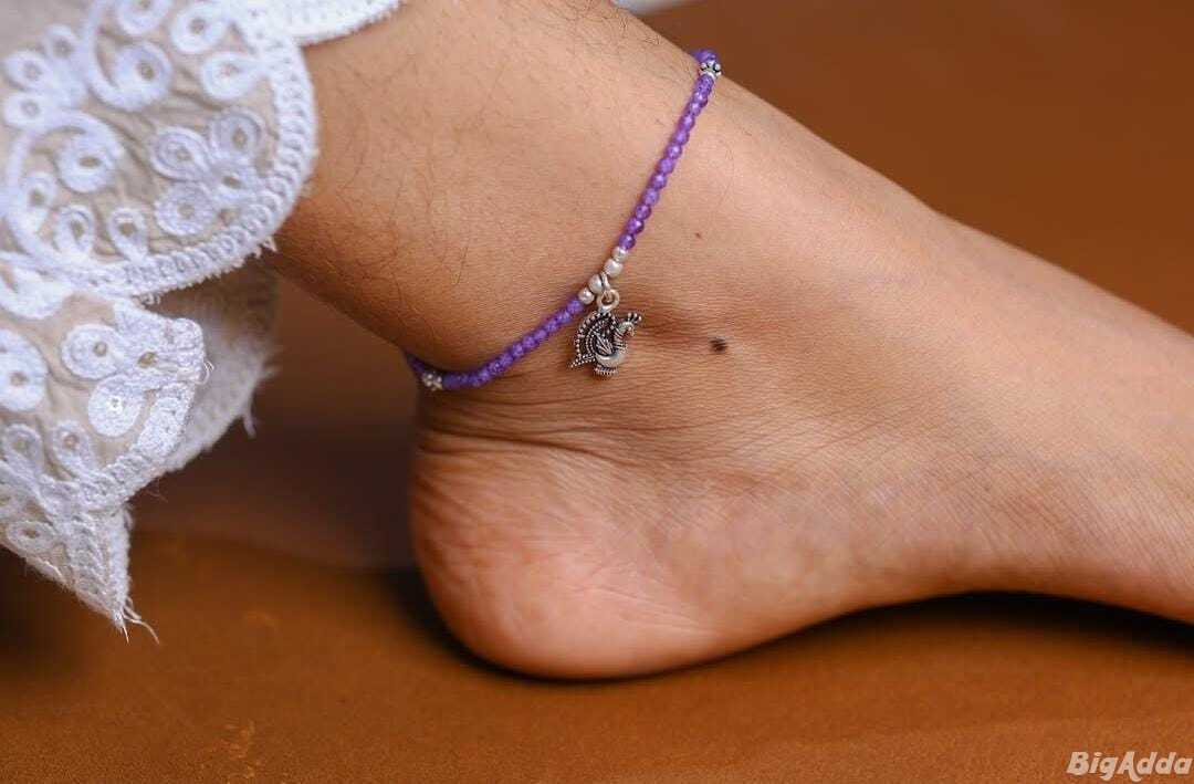 Buy Antique Silver Anklets Online
