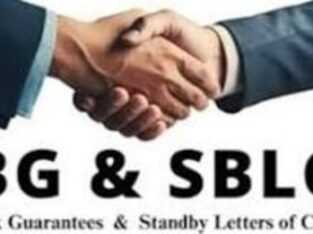 We have BG/SBLC, specifically for BUY/LEASE