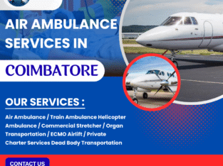 Reliable Air Ambulance Services in Coimbatore
