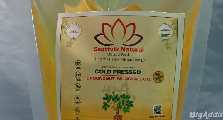 Saattvik Natural Cold Pressed Edible Oil Combo