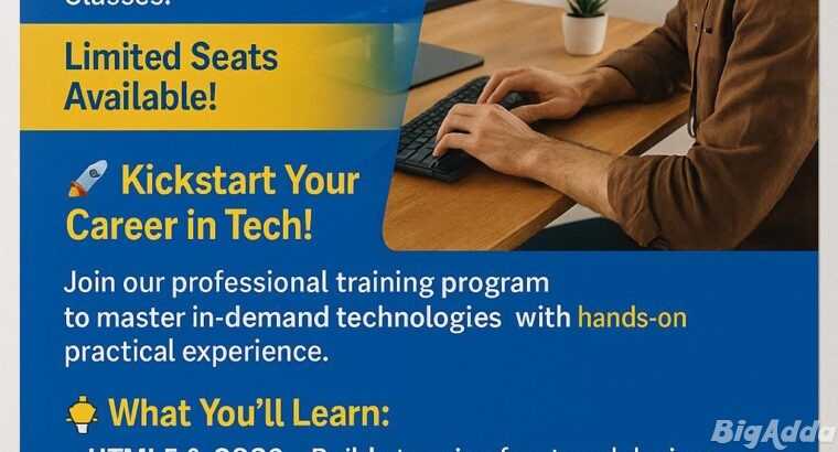 Online Computer training institute Mohali