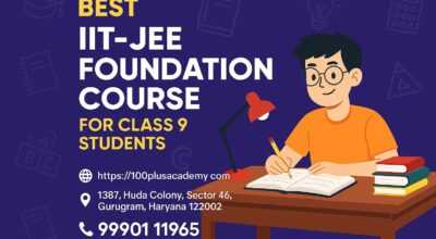 Enroll in IIT-JEE Foundation Course for Class 9