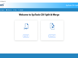 SysTools CSV Splitter Tool – Split large CSV Files