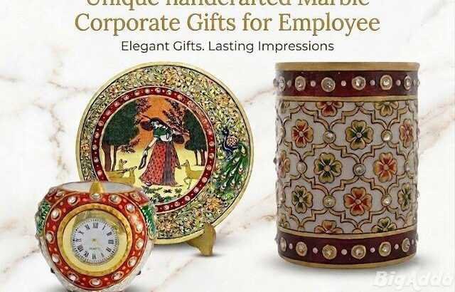 Unique Handcrafted Marble Corporate Gifts Employee