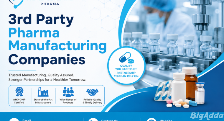 3rd Party Pharma Manufacturing Companies