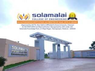 Admissions Open – MBA at Solamalai College 2026