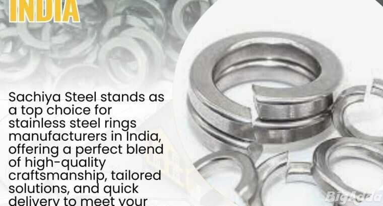 Stainless Steel Rings Manufacturers in India