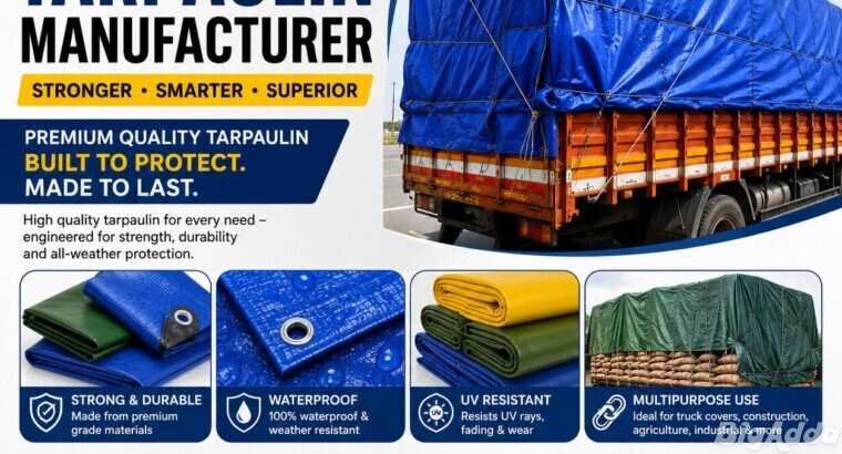Plastic Tarpaulin Manufacturers in Delhi