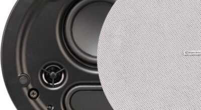 Active Ceiling Speaker with Dual Tweeter and Passi
