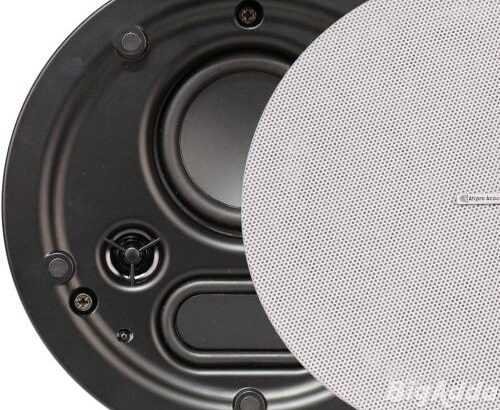Active Ceiling Speaker with Dual Tweeter and Passi
