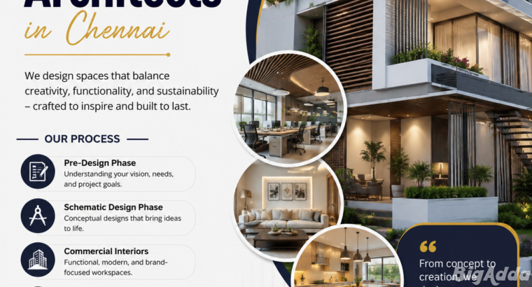 Architects in Chennai Well-Planned Buildings