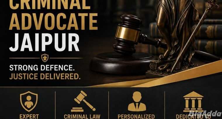 Best criminal advocate Jaipur |