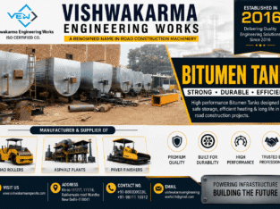 Best Bitumen Tank Manufacturer in India | Vishwaka